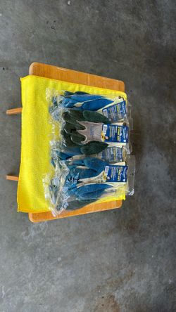 Tillman Premium Latex Coated  Gloves  Large 