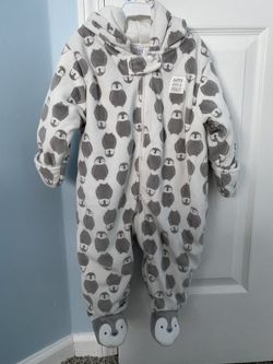Warm, Thick Outdoor Carters Jumpsuit Jacket 9 Months