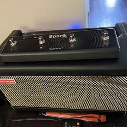 Positive Grid Spark 40 guitar amp with footswitch TRADES 