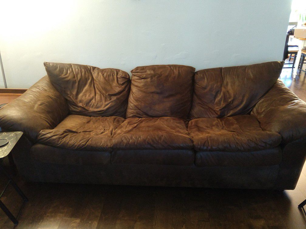 Matching sleeper sofa and love seat