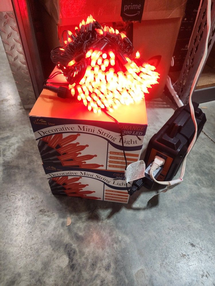 Halloween 🎃 And Thanksgiving Light Strip  100ft 300 Led Lights