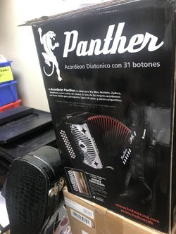 New hohner panther in GCF / SOL ACCORDION acordeon