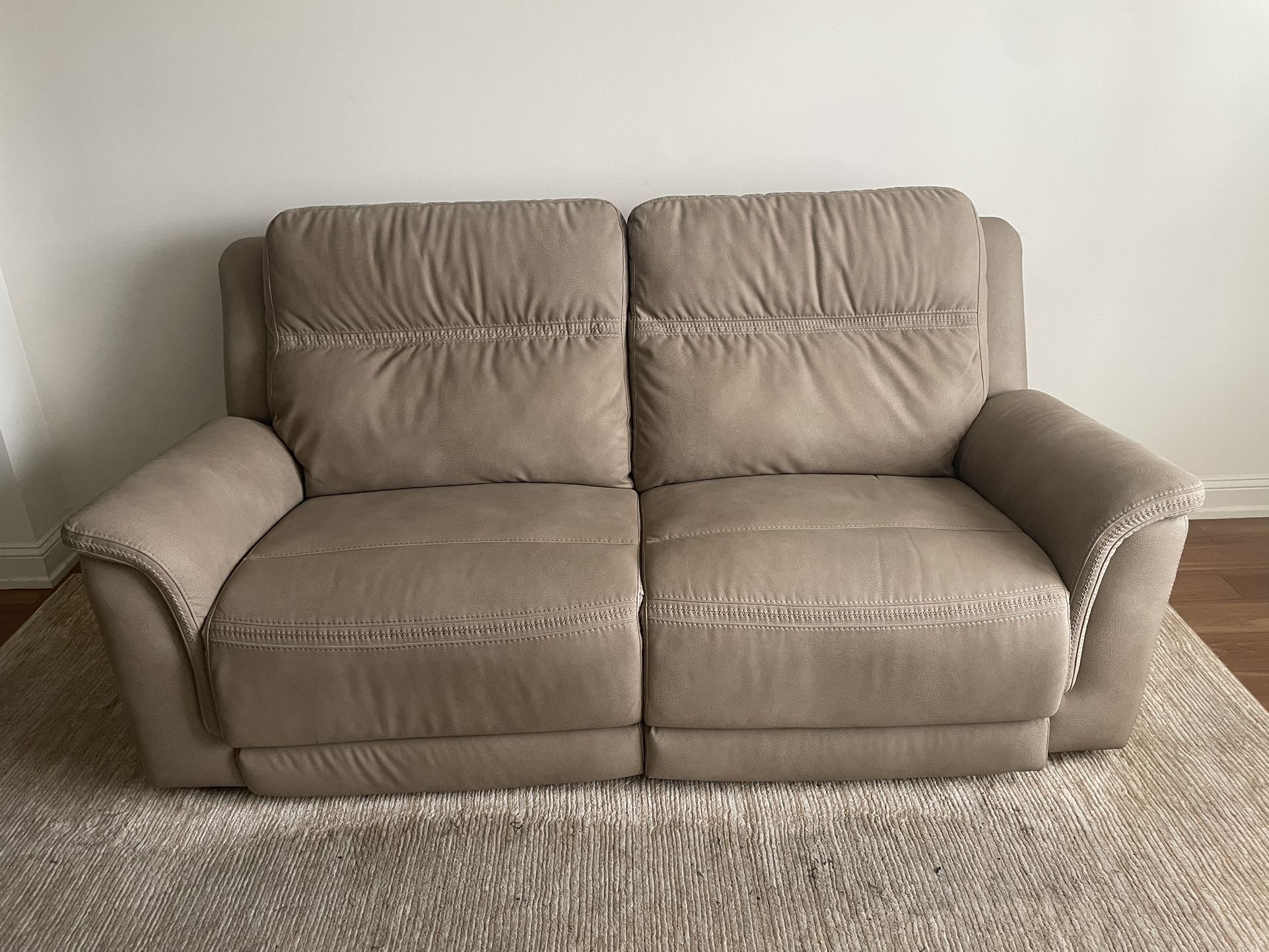 Ashley Furniture Next-Gen DuraPella Performance Fabric Dual Power Reclining Sofa