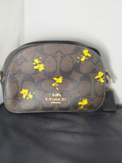 Coach x Peanuts Woodstock Signature Crossbody Bag