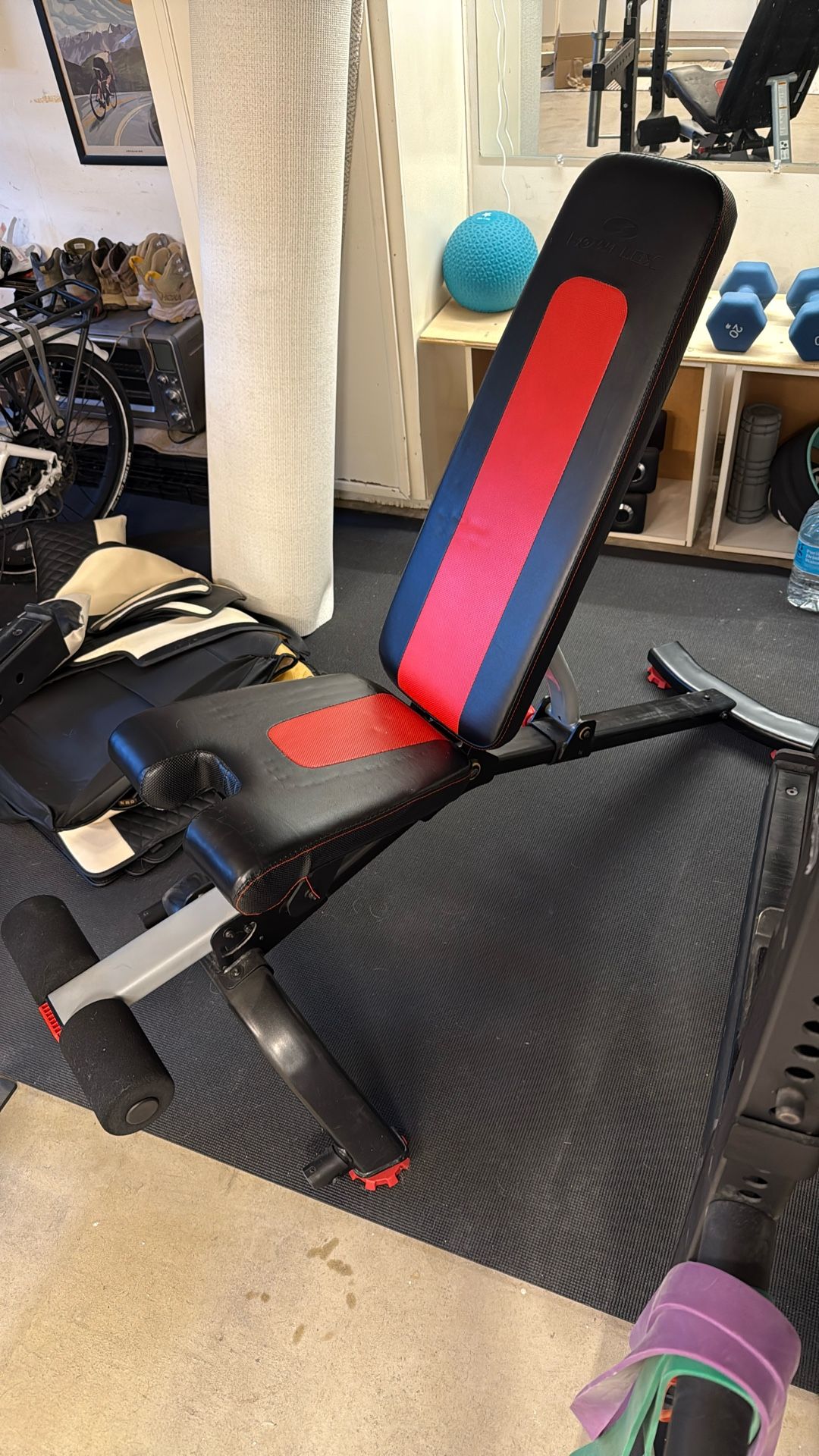 Adjustable Bowflex Weight Lifting Bench