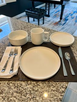 Noritake Colortex Stone Off-White Dinnerware Set – Service for 6