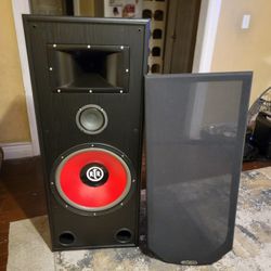 BIC America RtR-EV15 15-inch 3-Way Eviction Series Bi-Ampable Floor Tower Speaker