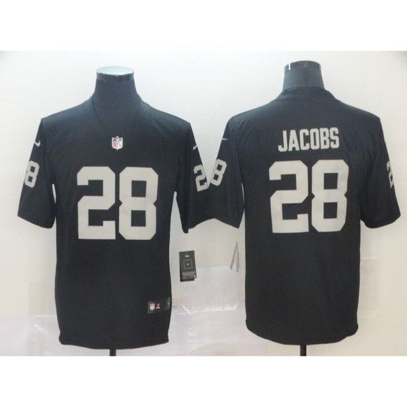 OAKLAND RAIDERS JACOBS JERSEY SIZE SM-3XL 100% STITCHED