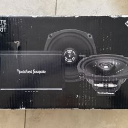 Rockford Fosgate Complete Motorcycle Audio Kit for 1(contact info removed) Harley-Davidson, R1-HD2-9813 New!!! Never Been Installed