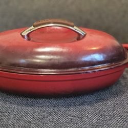 Red KitchenAid Oval Dutchoven 1' Long 