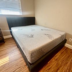 Bed And Frame Like New 