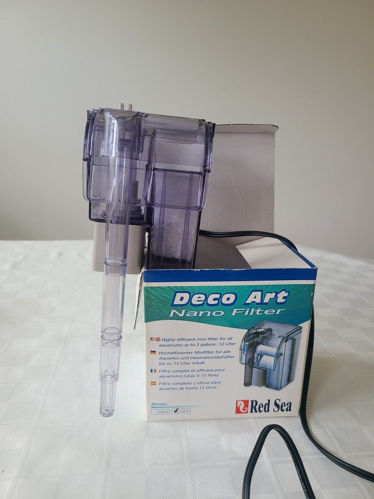 New Red Sea Nano filter,Hang On Mini Power Filter