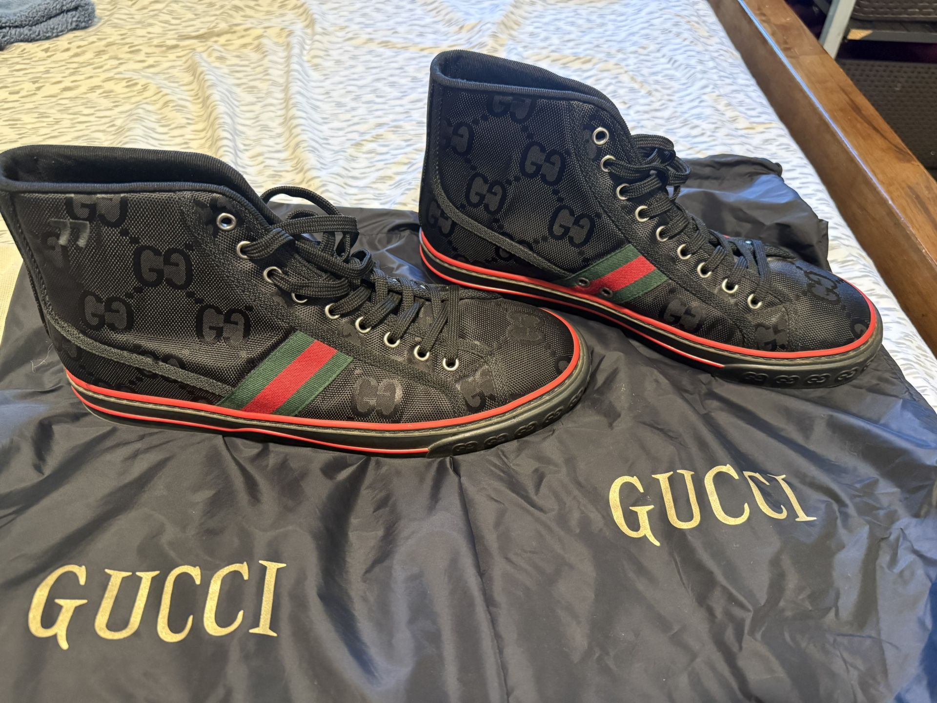 Hightop Gucci Men Size 10.5