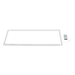 ☀️#1329 1-Pack CE 2 ft. x 4 ft. White Panel Bar CCT and Lumen Selectable Integrated LED and Troffer