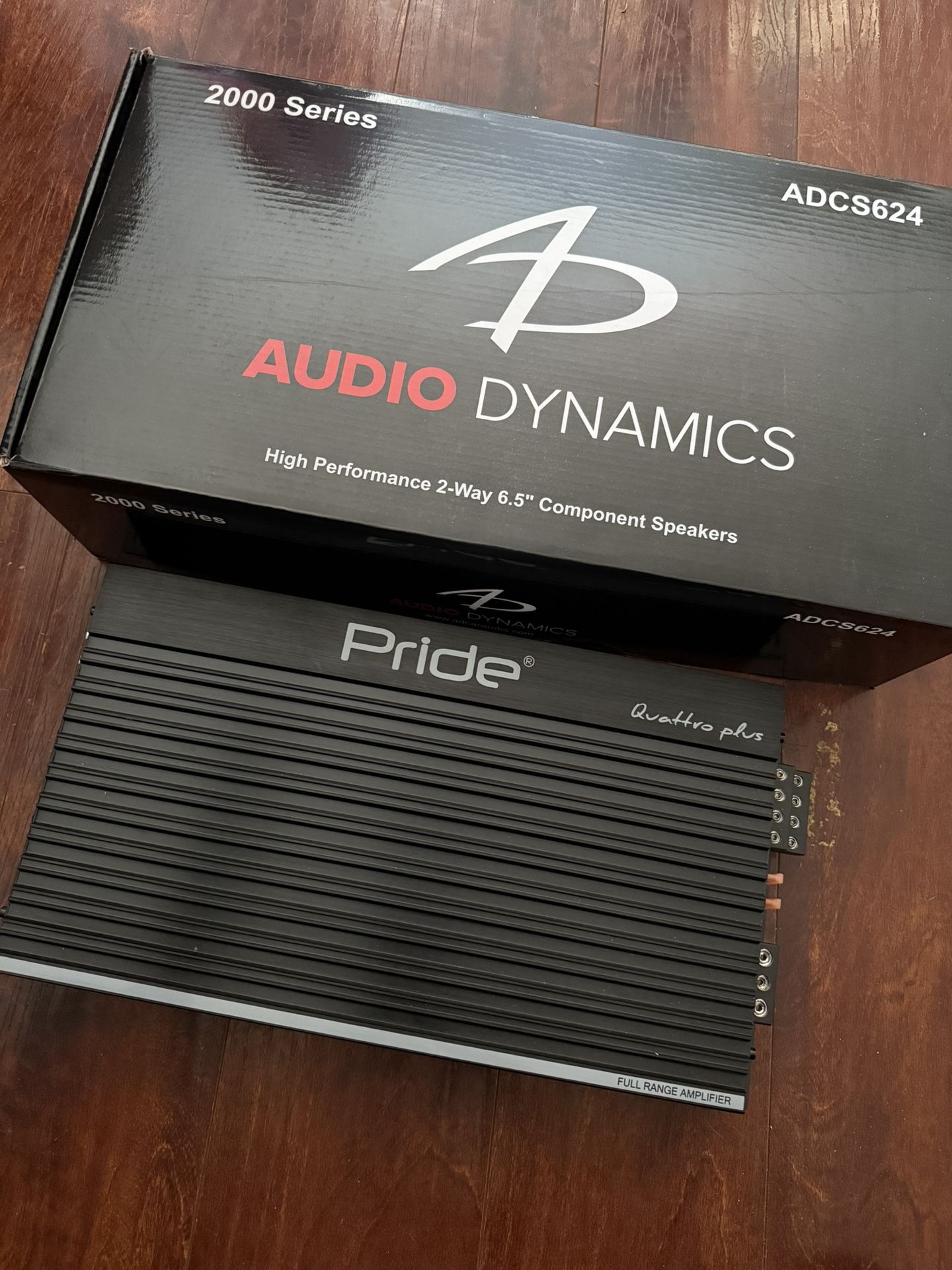 Pride Amp And Audio dynamics Component Set