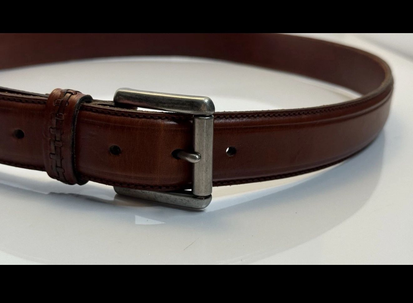 Coach Genuine Leather 40” / 100 cm Brown Belt Classic Buckle