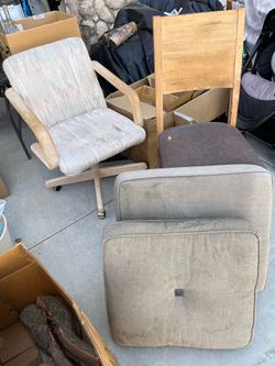 Chairs and cushions