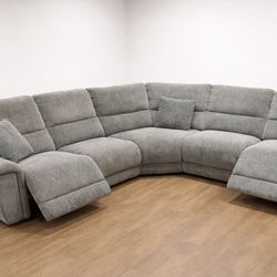 New/Ex-Display Sectional Power recliners with USB & USB-C Charging