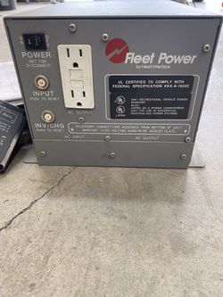 Xantra Fleet Power 1000w Inverter FP 1000-12
