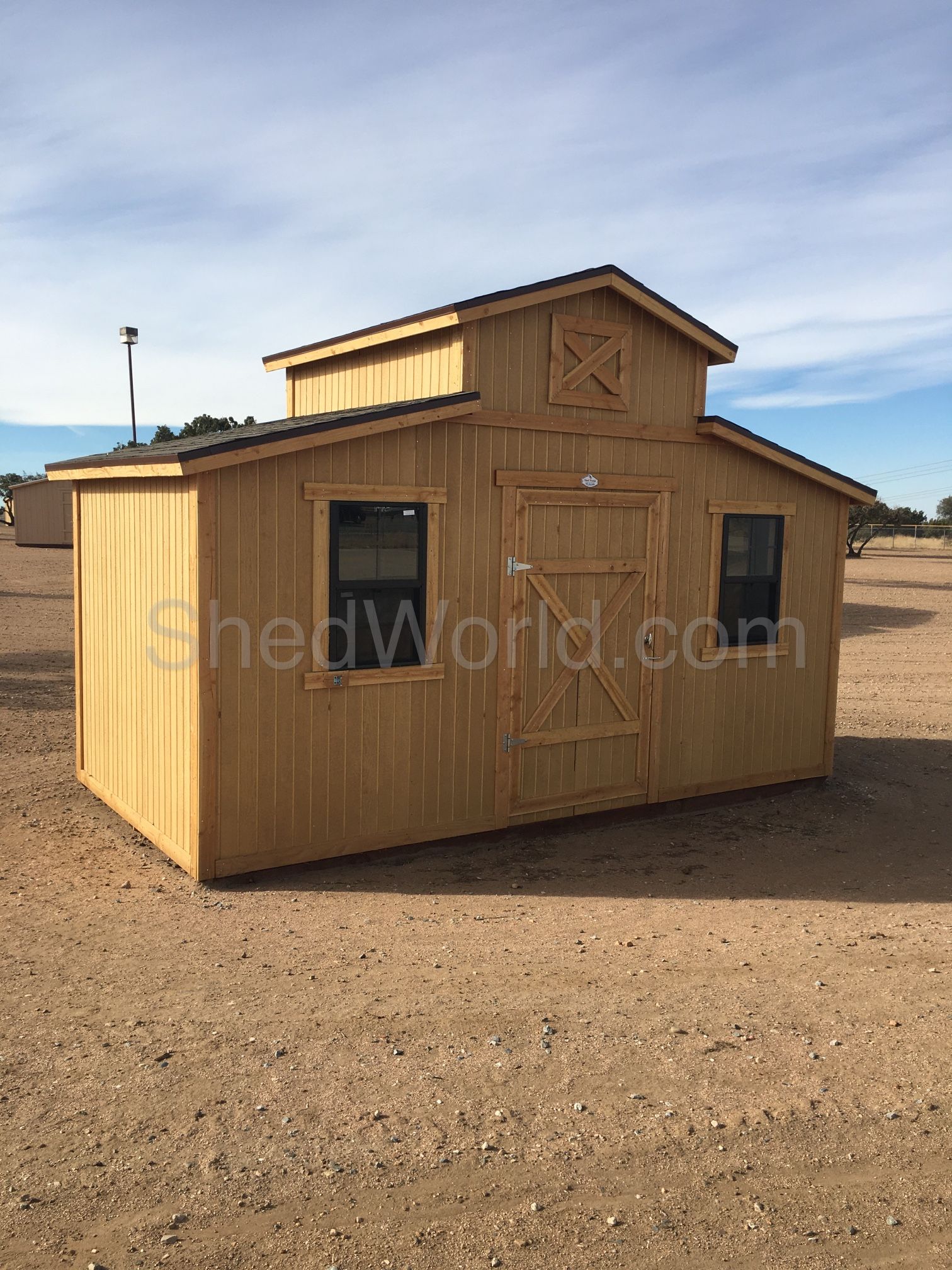 8x16 Livery Style Storage Shed