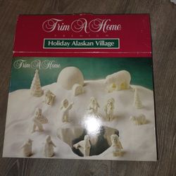 Christmas Alaskan Village