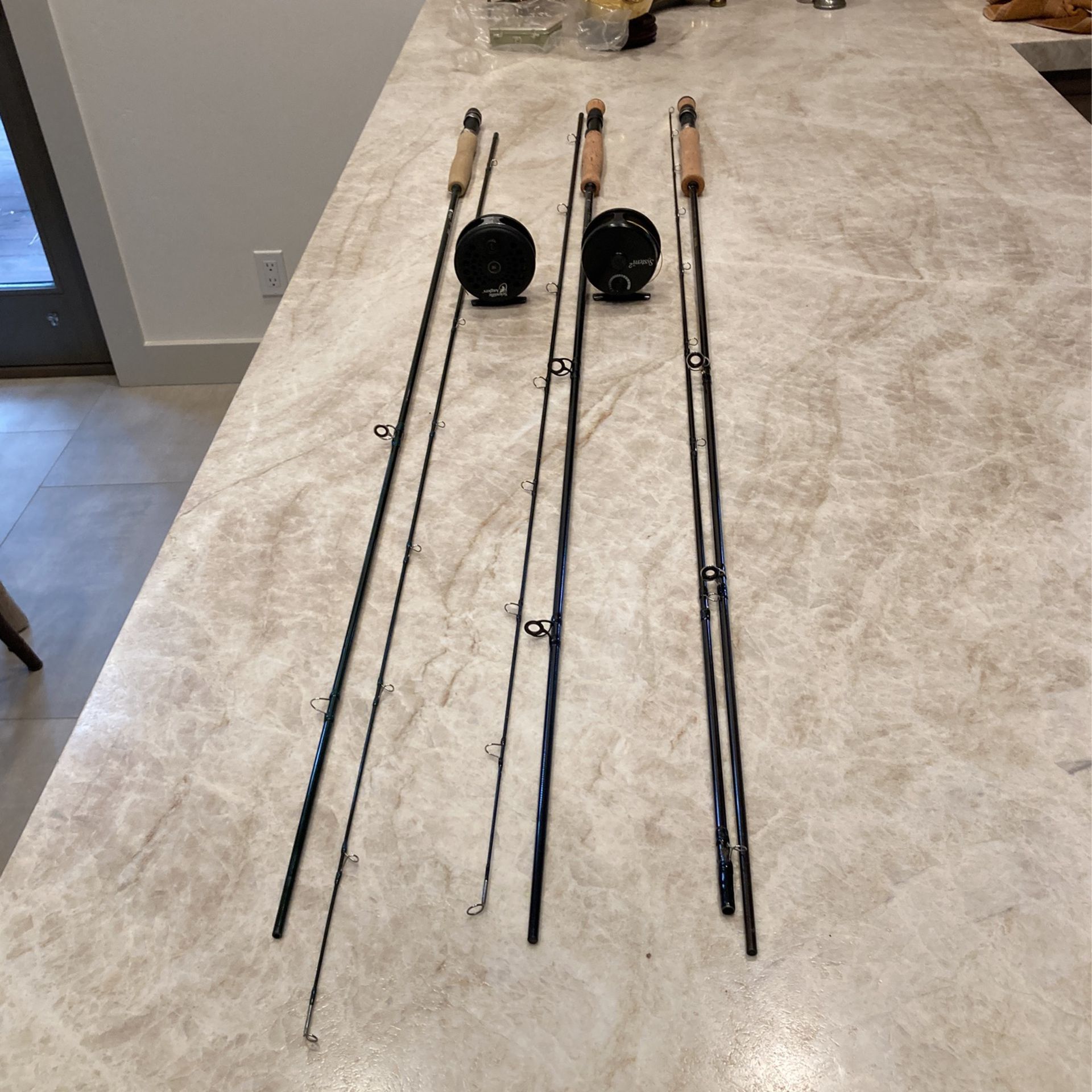 Fly fishing rods And reels