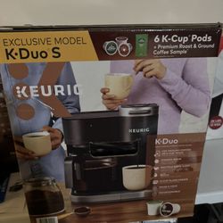 Keurig K-Duo S Single Serve & Carafe Coffee Maker, Black