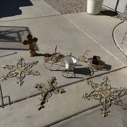Outdoor Decor Lot 