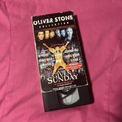 Any given Sunday VHS