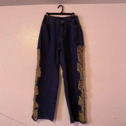 Styled jeans