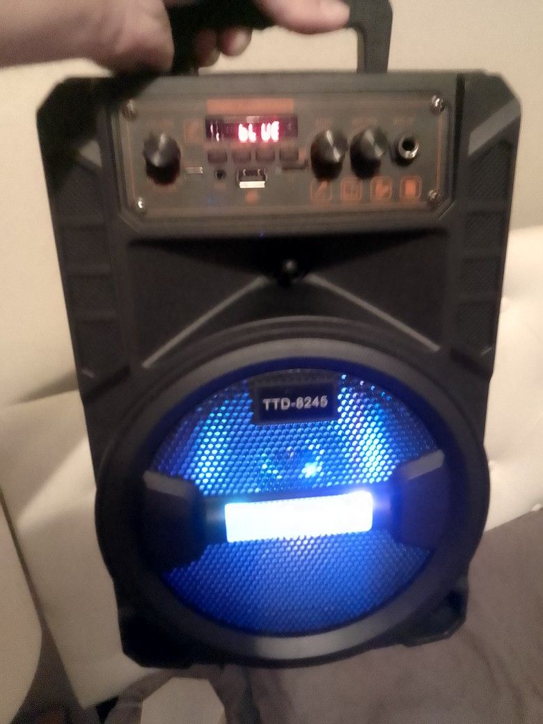 Digital Portable Bluetooth Rechargeable Speaker