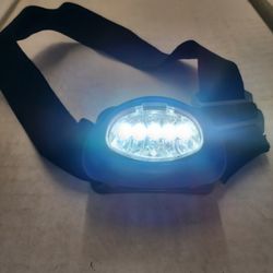 Bike Headlamp w/ Strap Tested Works Bicycle Night Light