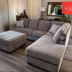 Brand New/ Gray Sectional,Seccional,Couch/ Delivery Available 