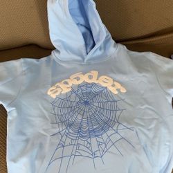 Blue Spider Hoodie, Size M