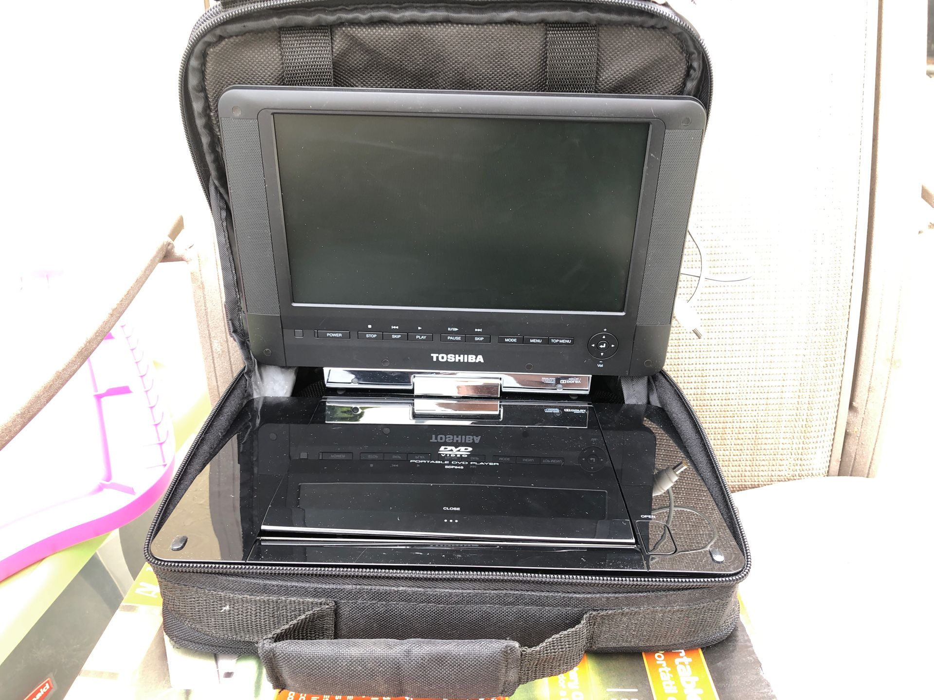 Portable DVD player