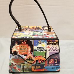 Travel Themed Purse / Jewelry box 