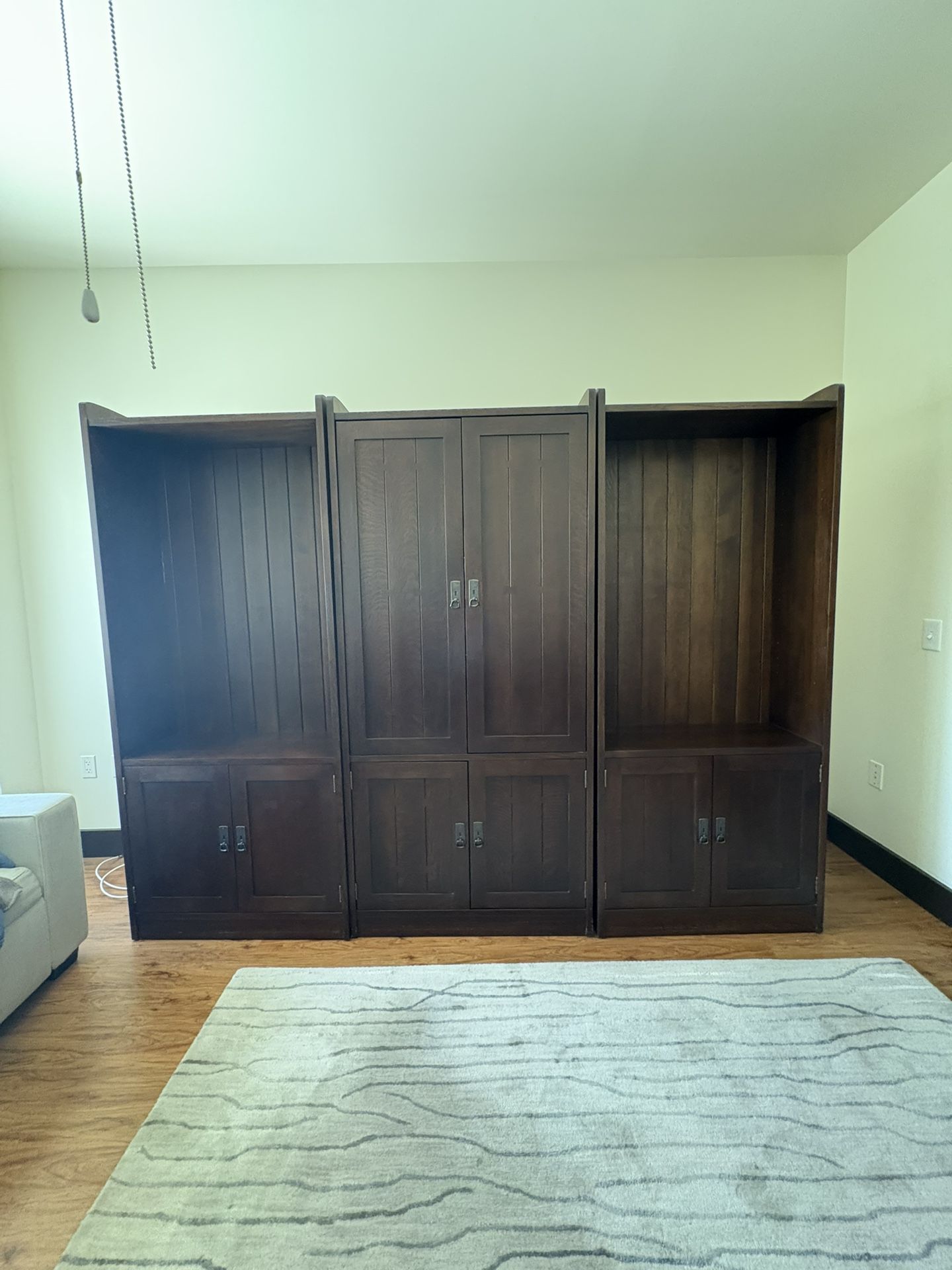 Sticky TV Stand With Drawers