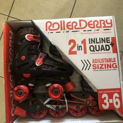 Rollerblades Size 3-6 Kids