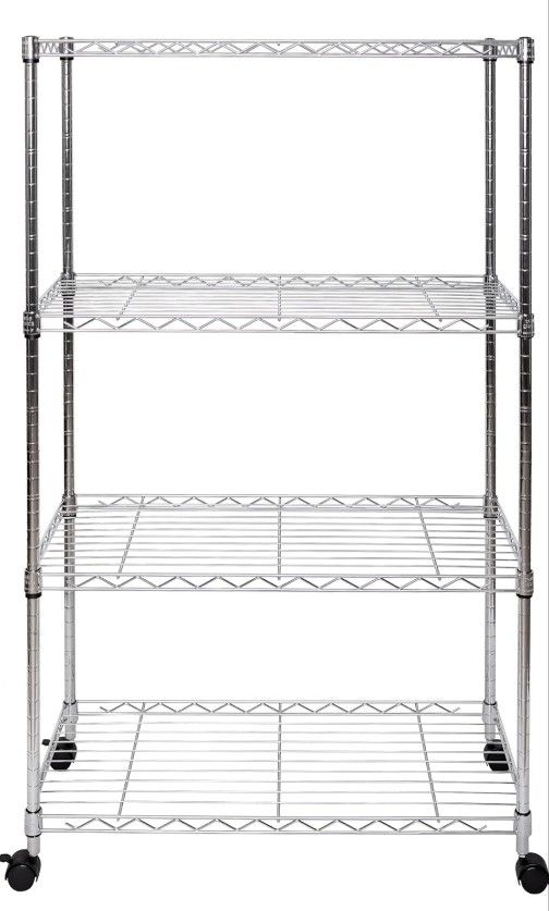 Steel Shelving Storage Unit, 30" W x 14" D
Solid Steel