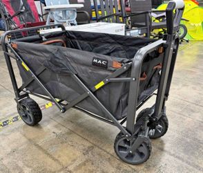 Mac Sports XL Folding Wagon with Brakes New!!!