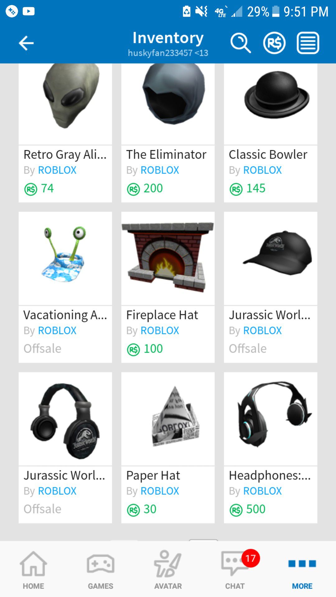 Roblox Account 2017 For Sale In Santa Clara Ca Offerup - roblox how to see offsale audios