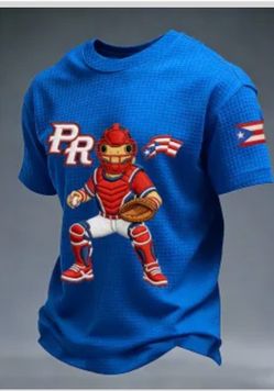Puerto Rico PR Baseball Graphic T-Shirts