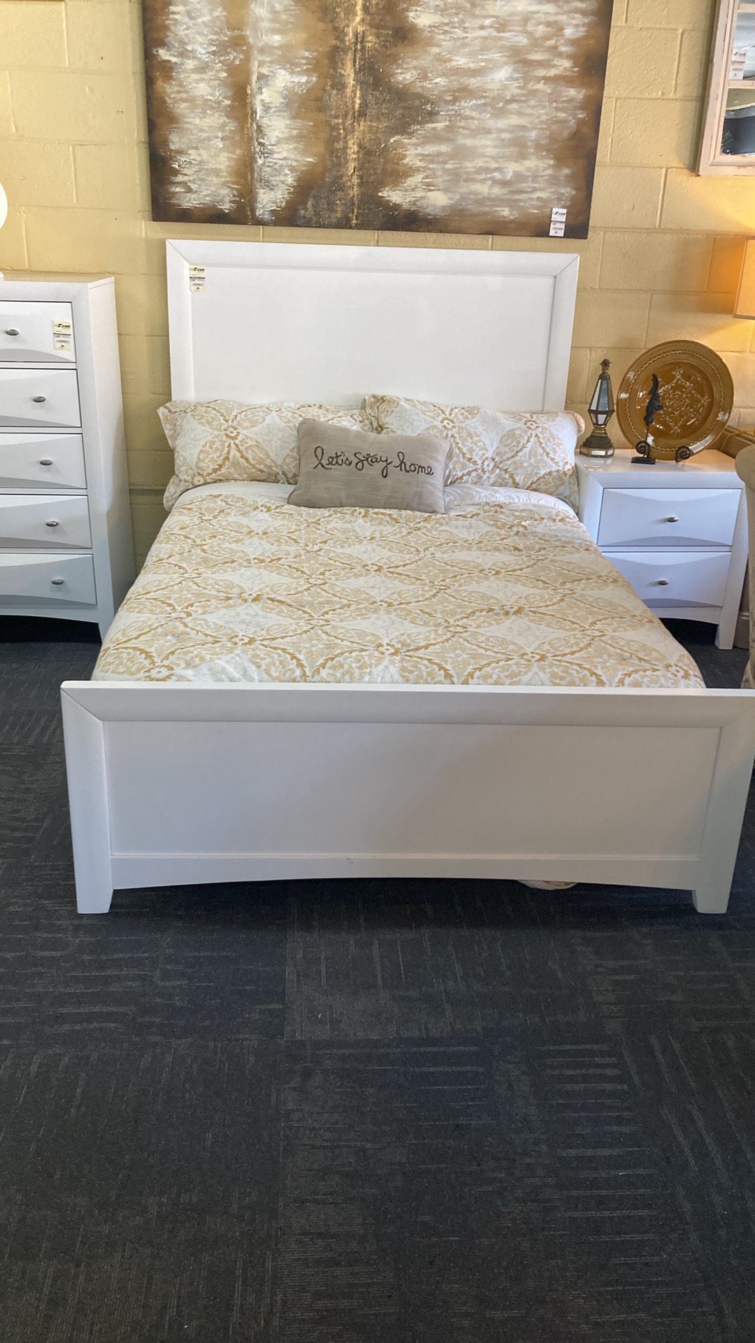 Kids Ivy League White Full Bed