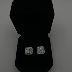 3-Carat Moissanite Earrings in 925 Sterling Silver