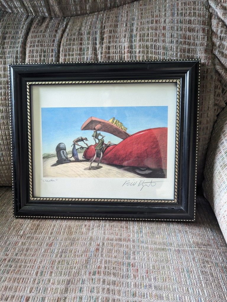 Signed Print By Bill Plympton 