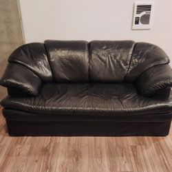 Leather Couch Sofa Loveseat