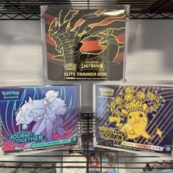 Pokémon Magnetic ETB Booster Box Acrylic Case! Cleaning Cloth Included High Quality.