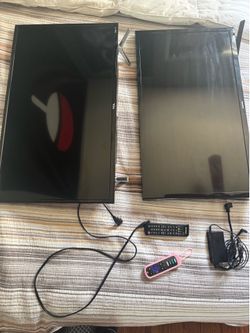 2x 30in. TVs
