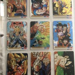 1990’s DRAGONBALL Trading Cards - Excellent Condition