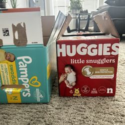 Huggies And Pampers Bundle